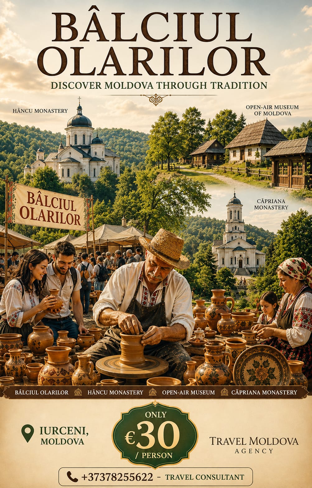 🏺 BÂLCIUL OLARILOR — Discover Moldova Through Tradition